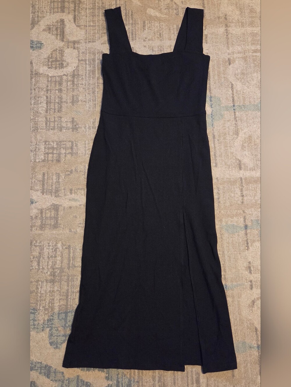 Reformation Cassie Knit Dress. Size M. Black. NWT